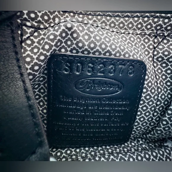 Preloved Like New Brighton Red Silver Studded Organizer Purse - Picture 7 of 9